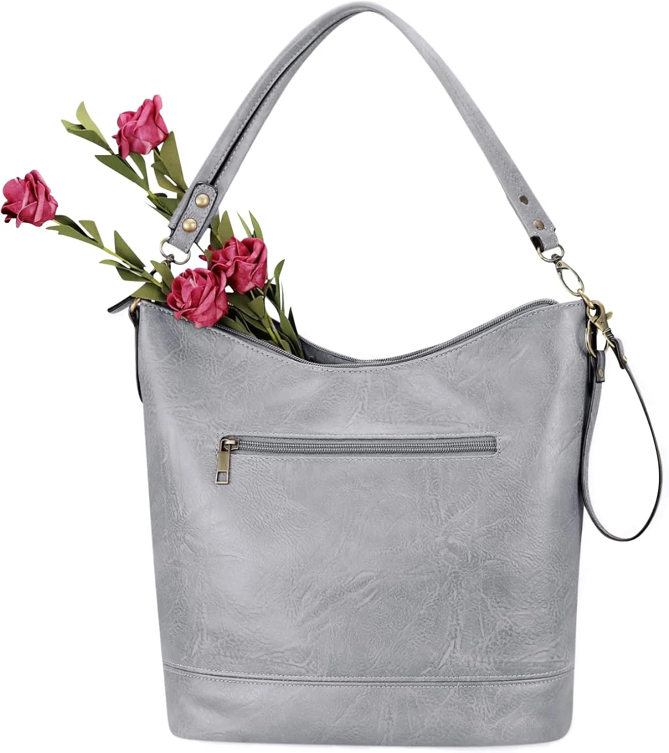 FUKUYIN Tote Handbag for Women Shoulder Crossbody Bag- Soft PU Leather Hobo Bag Womens Purses - Ladies Large Crossbody Purse