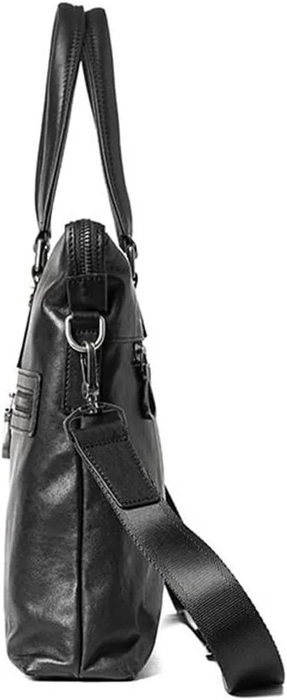 Genuine Leather Handbag Business Leisure Shoulder Bag Men's Bag Business Briefcase