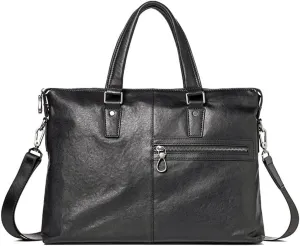 Genuine Leather Handbag Business Leisure Shoulder Bag Men's Bag Business Briefcase