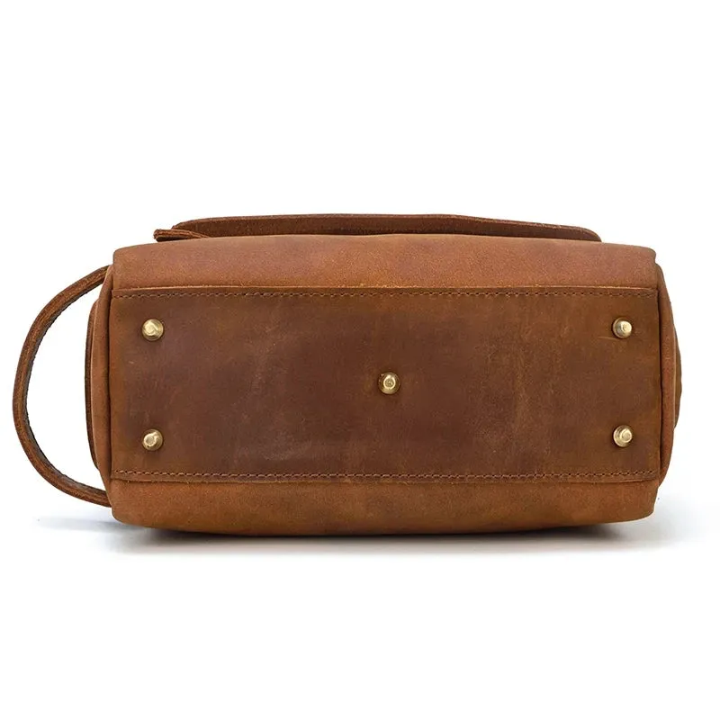 Genuine Leather Toiletry Bag