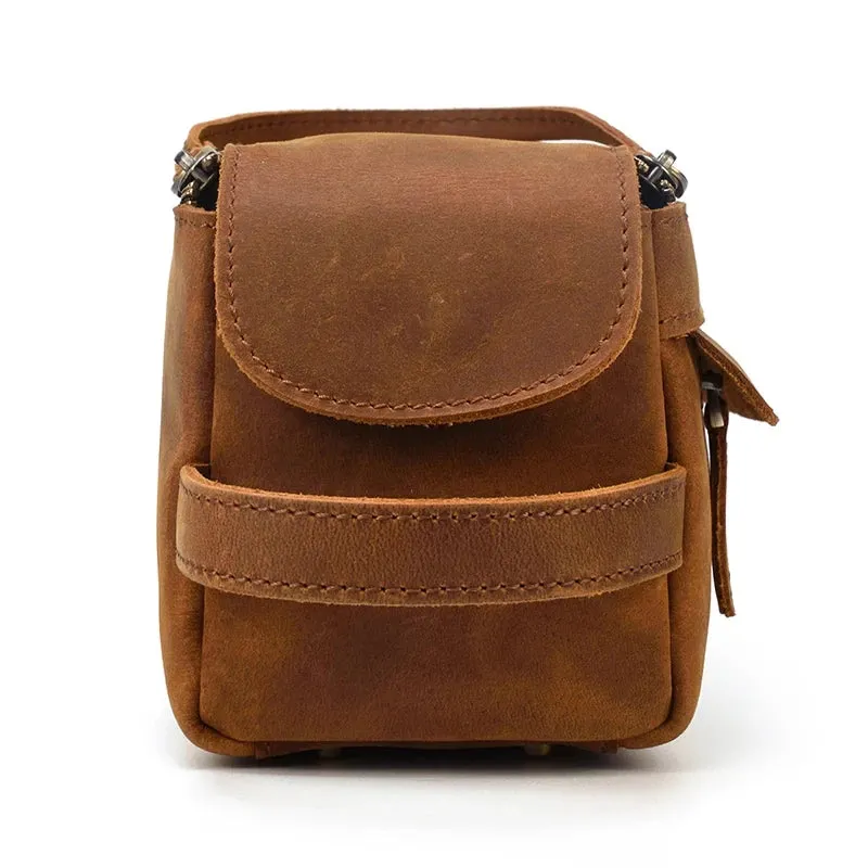 Genuine Leather Toiletry Bag