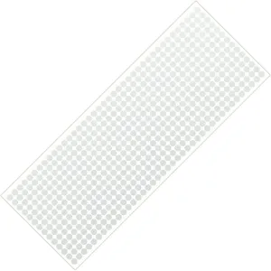 Golf Club & Golf Ball, White Reflective Dot Stickers, 3M Weatherproof Decals for Enhanced High Speed Camera Detection and Simulators, 1/4 Inch Size, Pack of 546