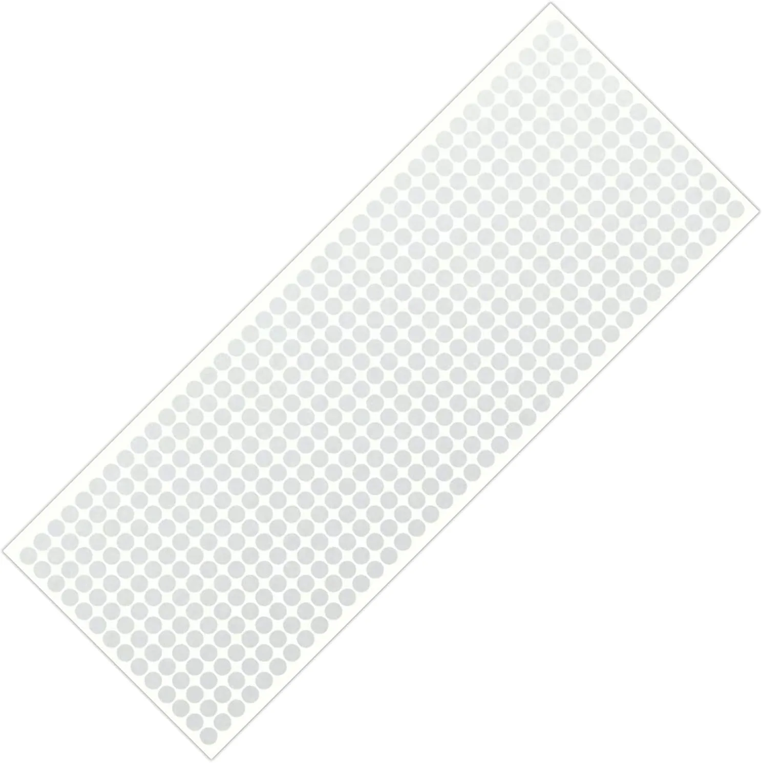 Golf Club & Golf Ball, White Reflective Dot Stickers, 3M Weatherproof Decals for Enhanced High Speed Camera Detection and Simulators, 1/4 Inch Size, Pack of 546