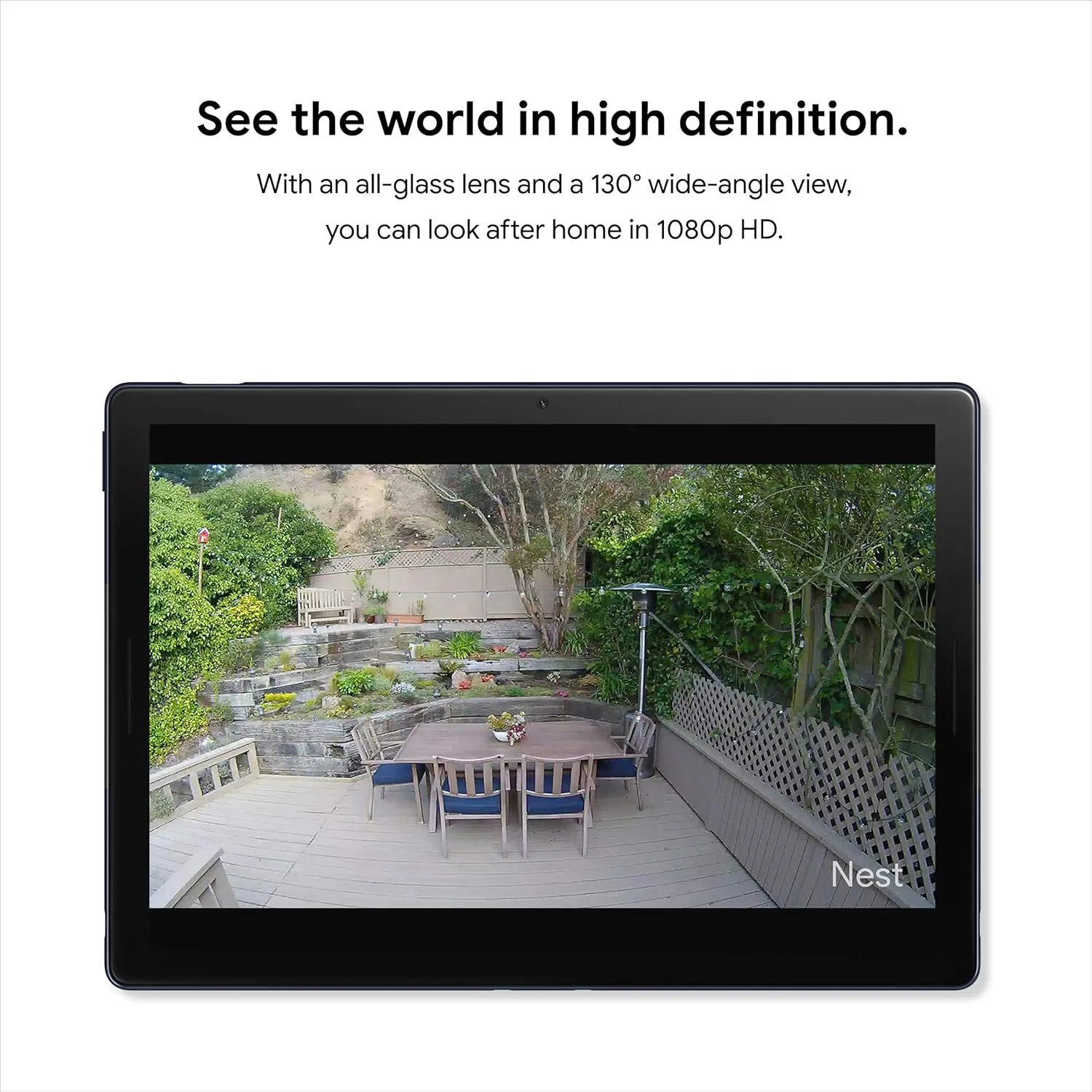 Google Nest Cam Outdoor - 1st Generation - Weatherproof Camera - Surveillance Camera with Night Vision - Control with Your Phone