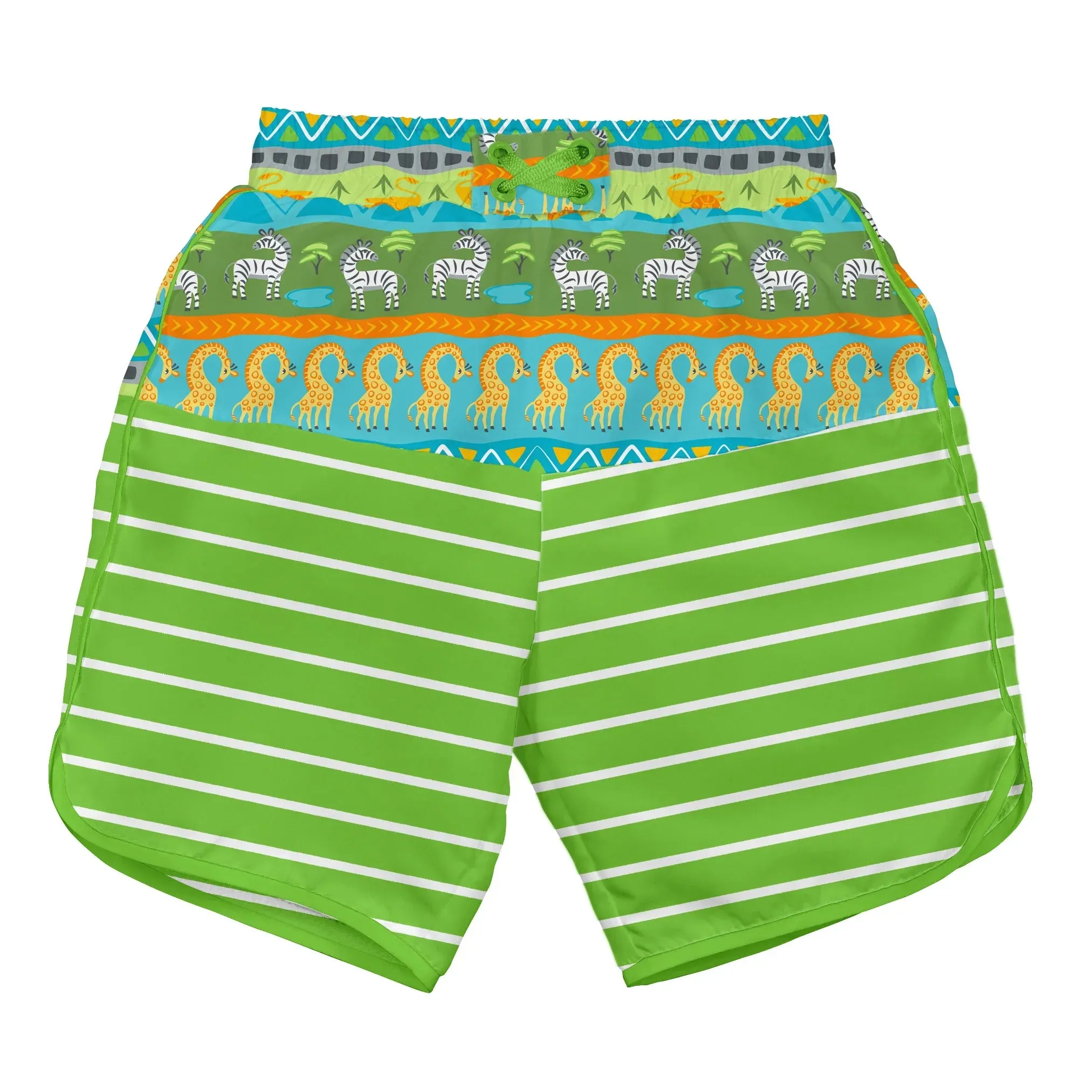 Green Sprouts | Board Shorts w/Built-in Reusable Absorbent Swim Diaper