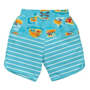 Green Sprouts | Board Shorts w/Built-in Reusable Absorbent Swim Diaper