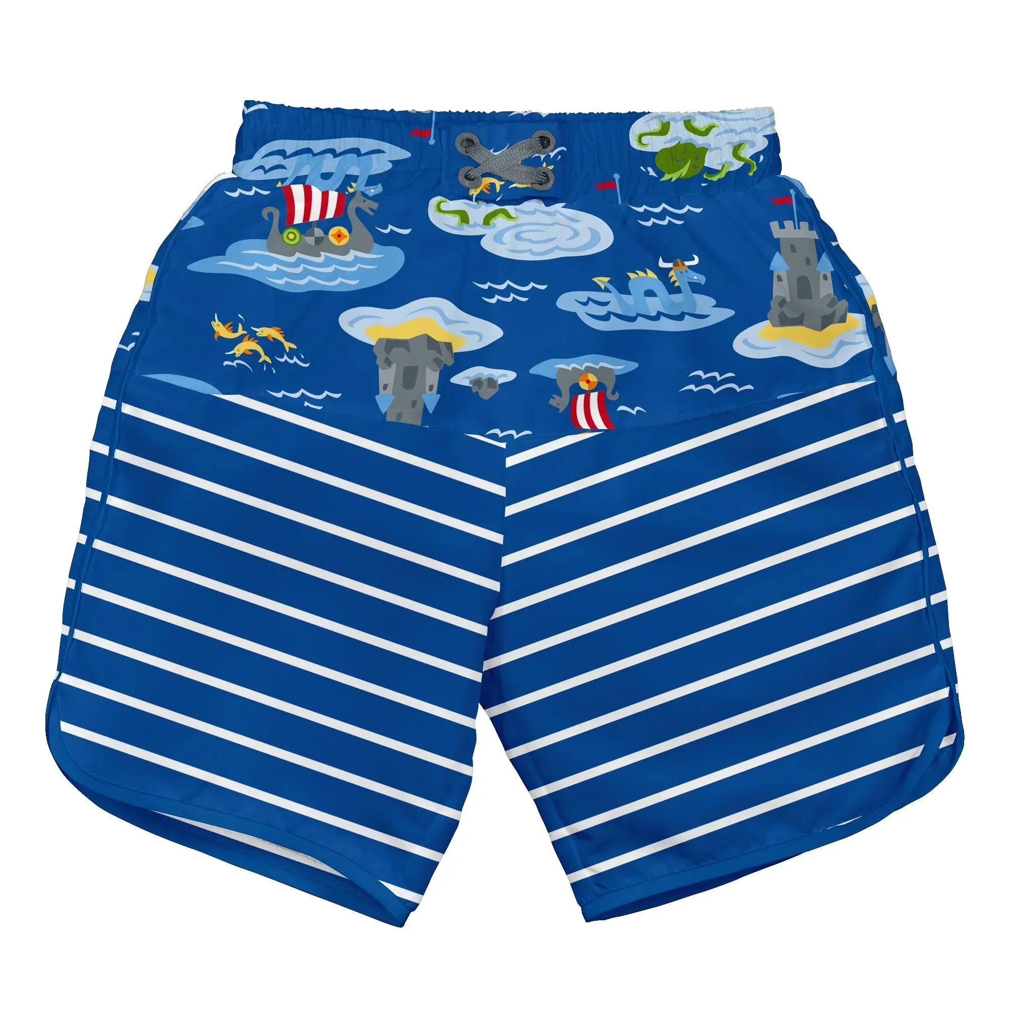 Green Sprouts | Board Shorts w/Built-in Reusable Absorbent Swim Diaper
