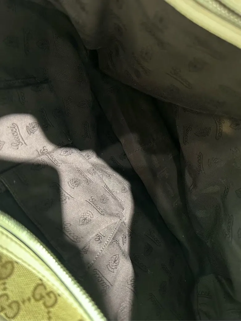 GUCCI GG Monogram Beige/Beige Hobo Bag -  Designer Handbag