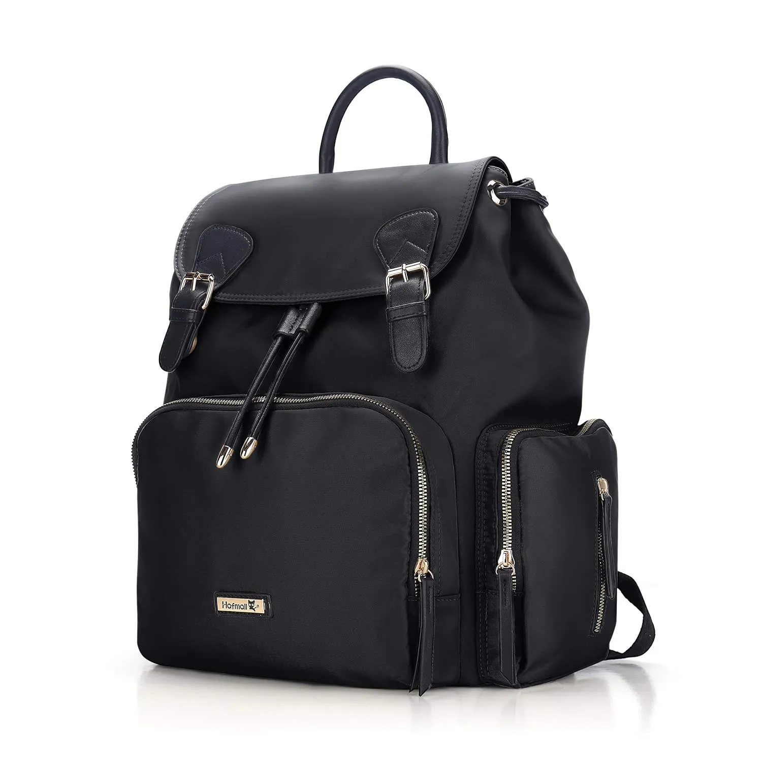 Hafmall Diaper Backpack Diaper Bag with Stroller Hooks, Pañaleras para Bebe, Diaper Backpack for Mom