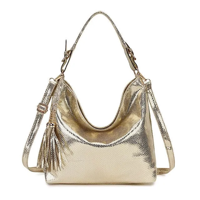 Handbags Hobo Tassel Women Shoulder Bags Big