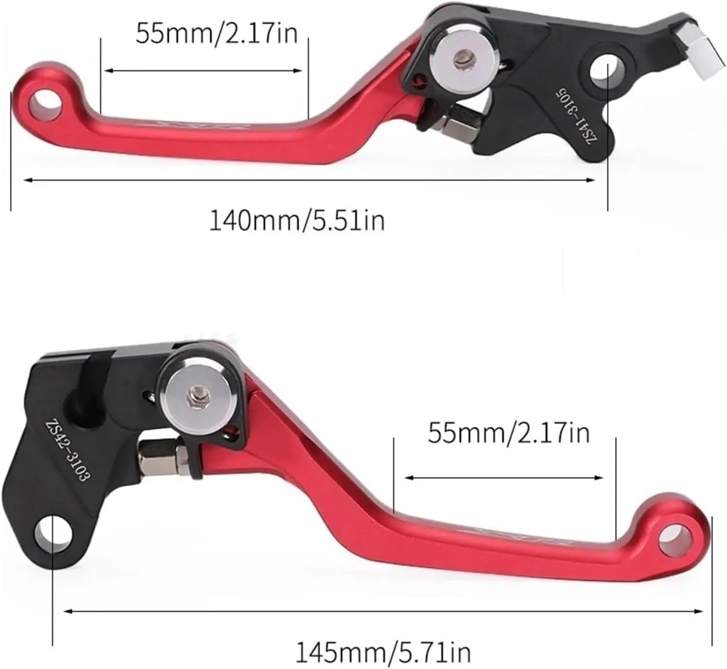 Handle Brake Clutch Levers for Xr150L Xr 150L 2023-2024 Motorcycle Pivot Brake Clutch Levers Dirt Pit Bike Alloy Handle Bar