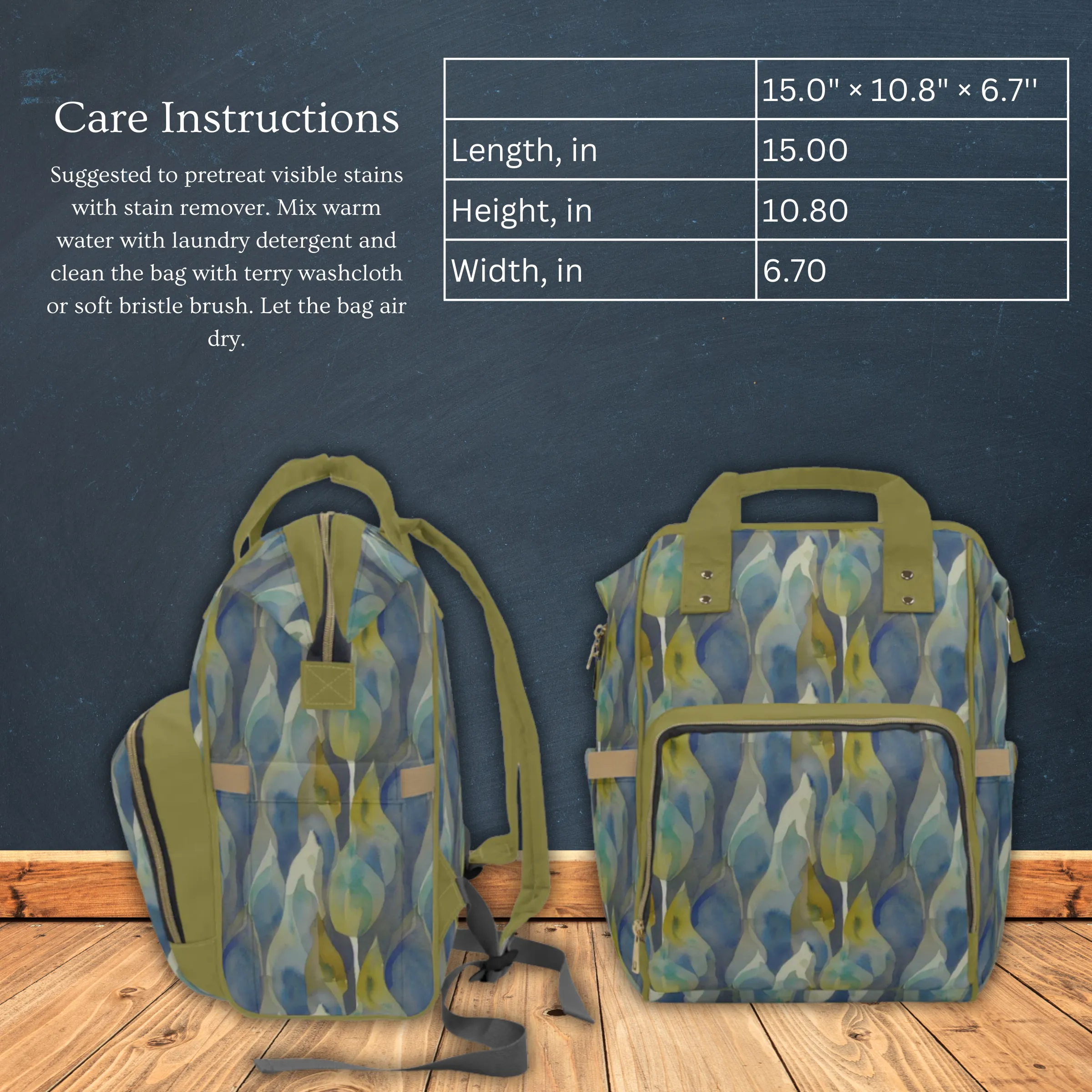Hanover Multifunctional Diaper Backpack