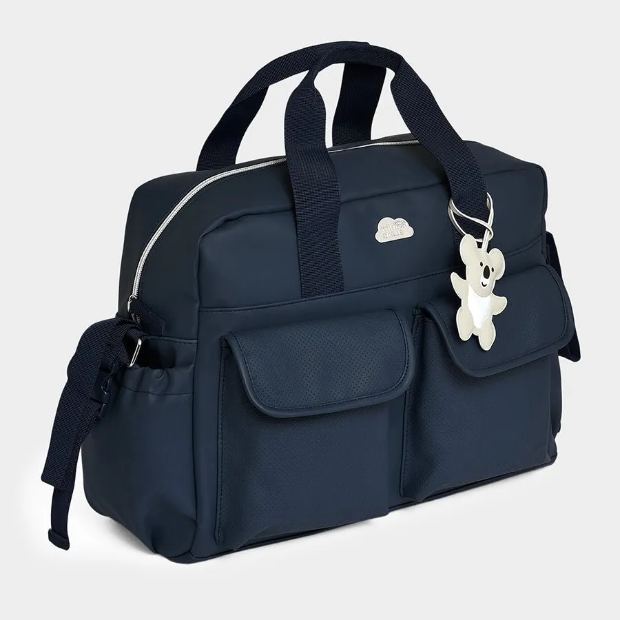 Happy Summer Navy Diaper Bag