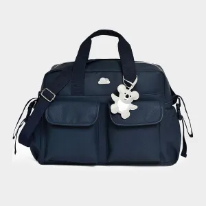 Happy Summer Navy Diaper Bag