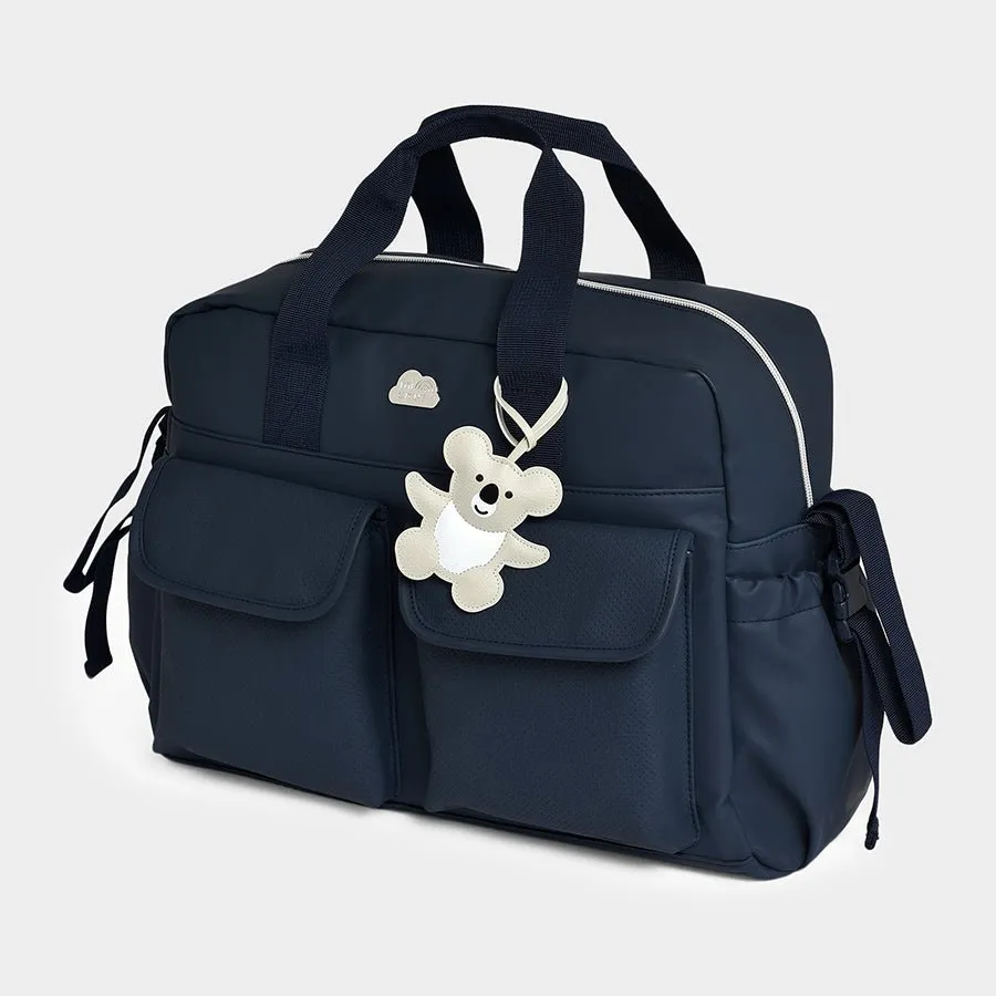 Happy Summer Navy Diaper Bag