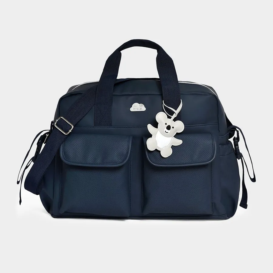 Happy Summer Navy Diaper Bag