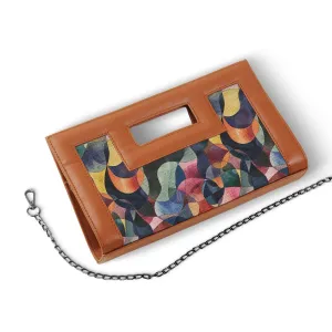 Havana City Sleek Clutch Watercolor Wavy