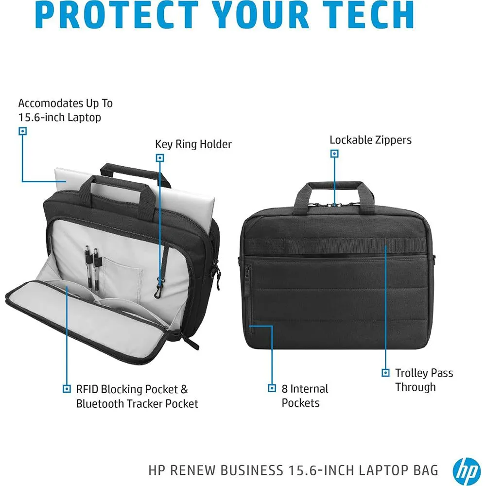 Hewlett Packard Renew Business 15.6-inch Laptop Bag - 3E5F8AA