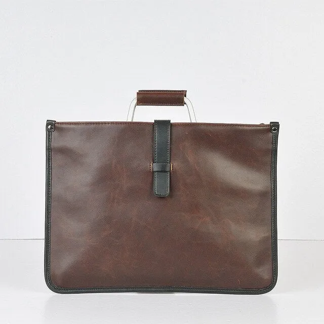 High-quality Leather Open  YIZHI Optional With Quality-assured Backpack Single Hook 2018 Heavy-duty PU Men's Bi-color Business