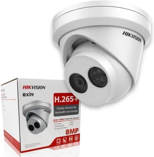 Hikvision DS-2CD2383G0-I 8.0MP 4K UltraHD Exir Dome/Turret Camera 4.0mm, IR, IP67 Weatherproof