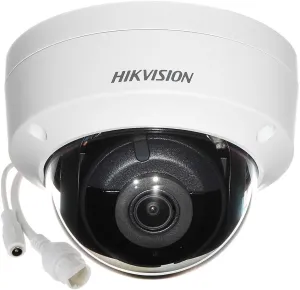 Hikvision outdoor DS-2CD2143G0-I New H.265  4MP IP Vandal Dome EXIR Fixed 2.8mm Lens True WDR Network Camera, English Version [Replacement Model for DS-2CD2142FWD-I]