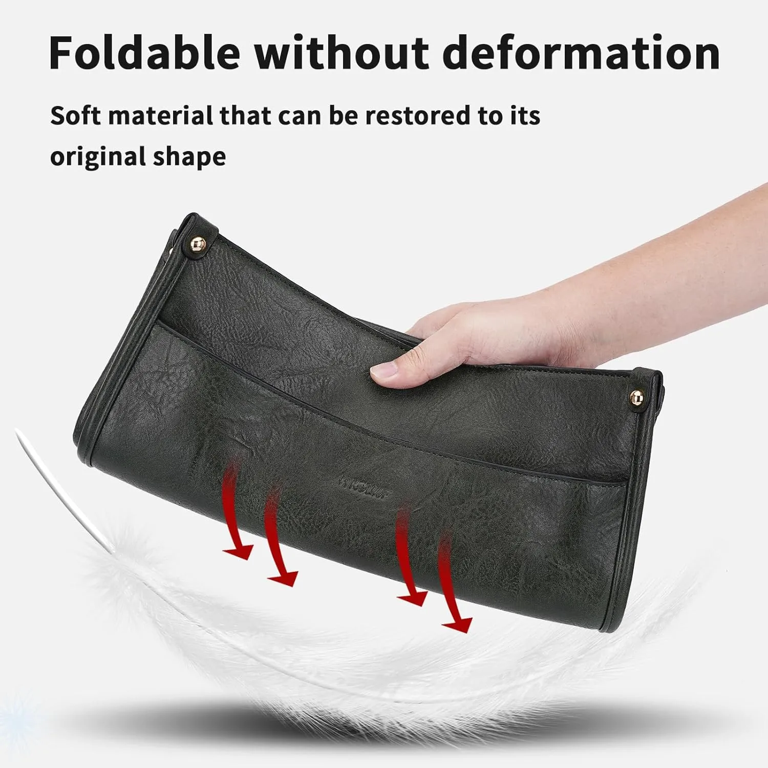 HKCLUF Vegan Leather Crossbody Bags Purse for Women Trendy Tassel Hobo Handbag Women With 2PCS Adjustable Guitar Strap