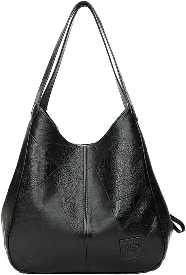 Hobo Bags for Women Soft Vegan Leather Shoulder Handbag Fashion Lightweight Tote Handbag and Purses