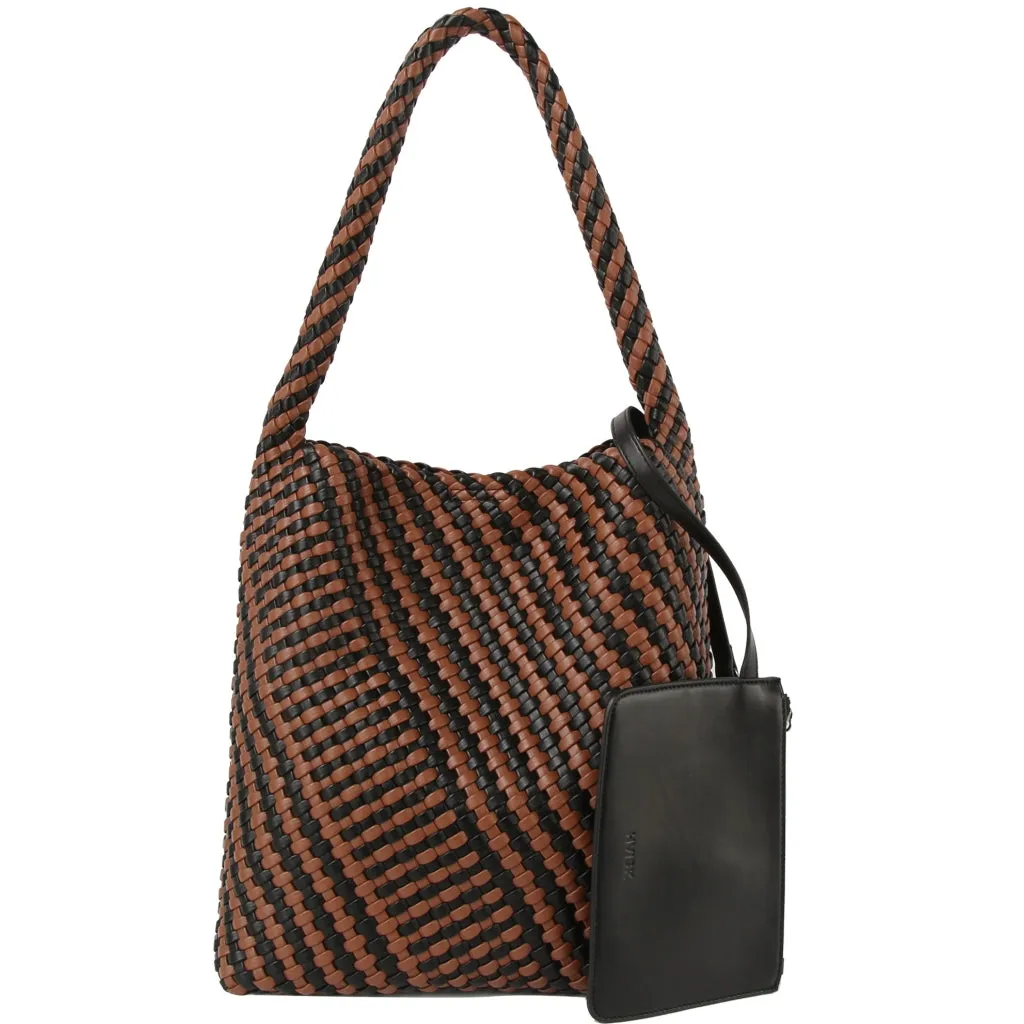 Hobo Braided Soft Structure - Brown Caramel