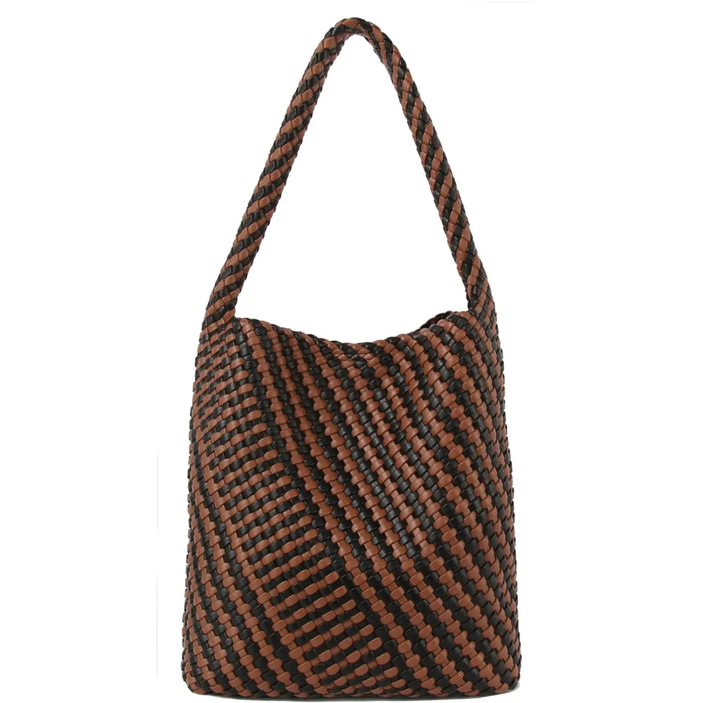 Hobo Braided Soft Structure - Brown Caramel