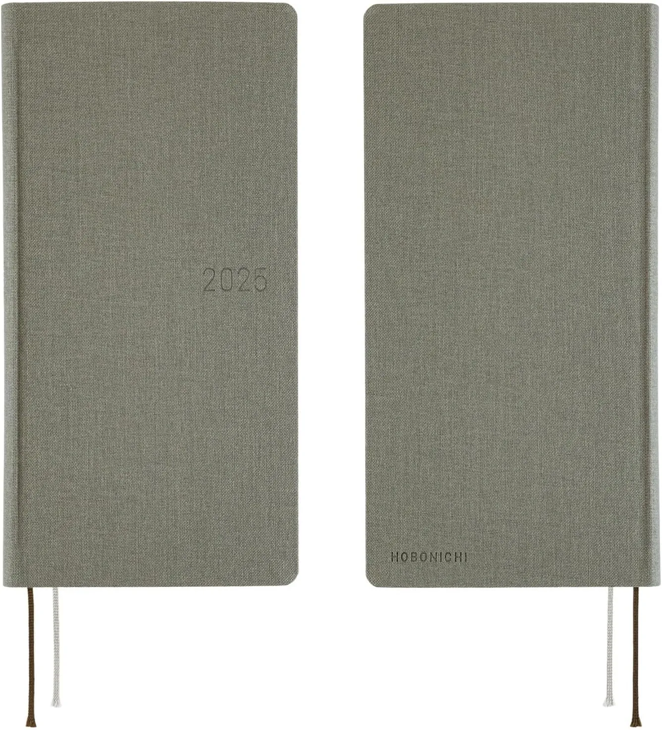 Hobonichi Techo 2025 Weeks MEGA [English/Tall and Slim Size/January Start/Planner] Colors: Smoke Gray