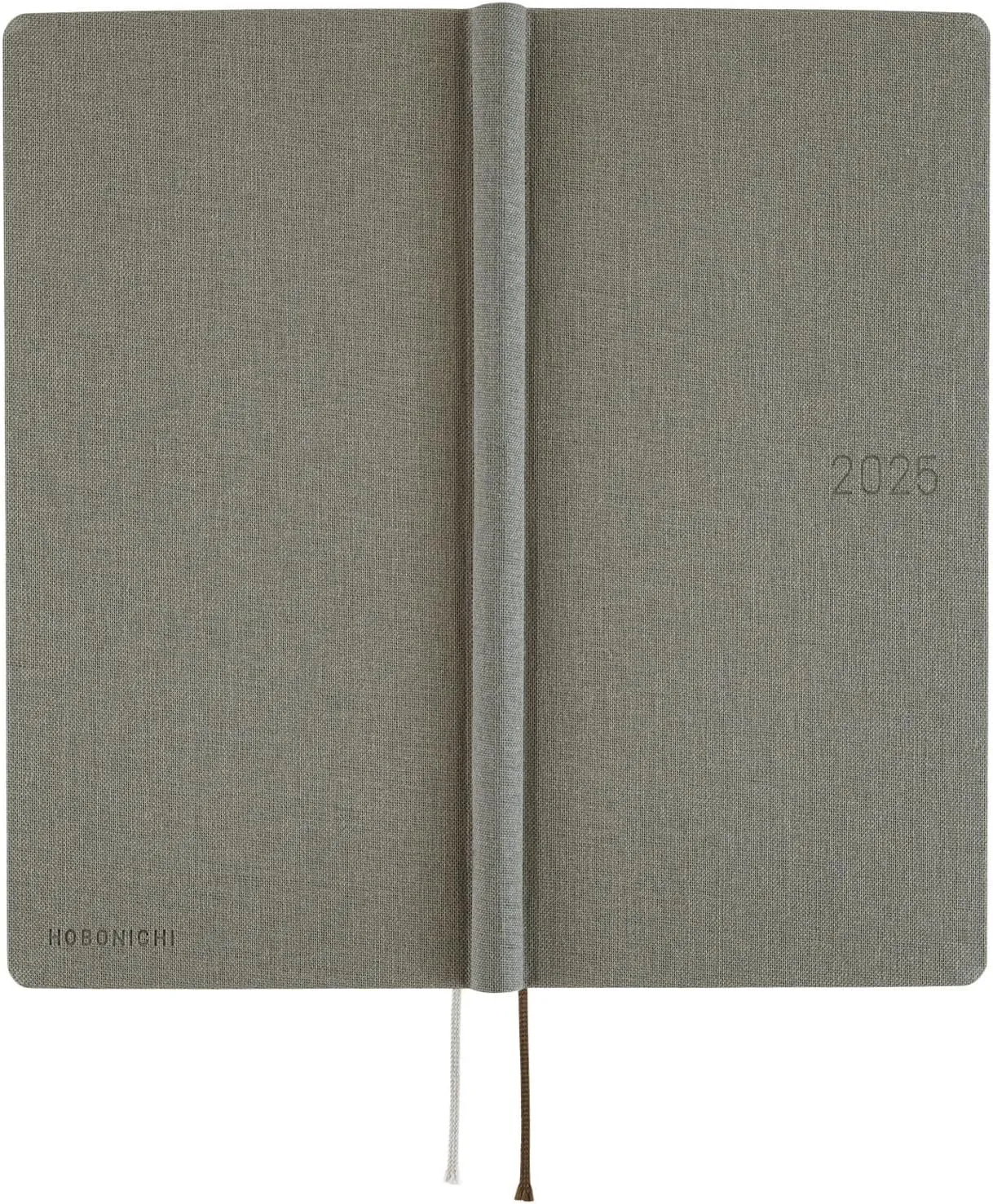 Hobonichi Techo 2025 Weeks MEGA [English/Tall and Slim Size/January Start/Planner] Colors: Smoke Gray