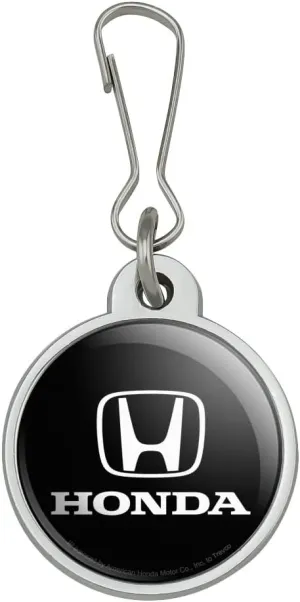 Honda Logo Jacket Handbag Purse Luggage Backpack Zipper Pull Charm