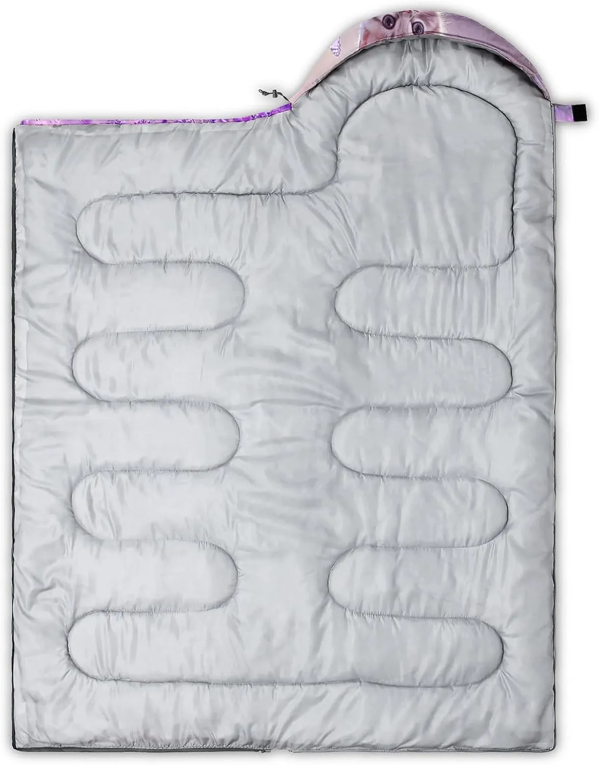 HOSIMA Dear Hunting Pattern Cold Weather Sleeping Bags for Adults,Black Light Weight Sleeping Bags for Kids Adults,WaterProof Sleeping Bags for Outdoors Hiking.