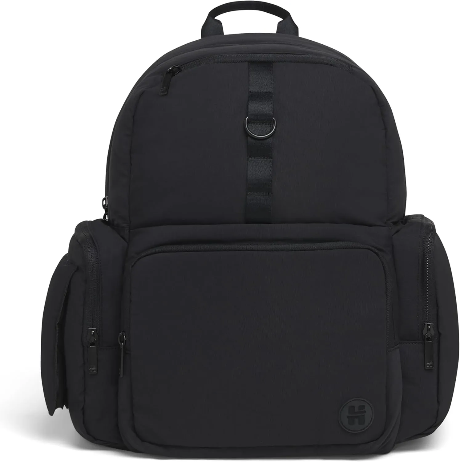 Huggies Day Pack Diaper Backpack, Black/Solid, One Size