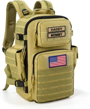 Insulated Dad Diaper Backpack - Stay Cool on the Go!