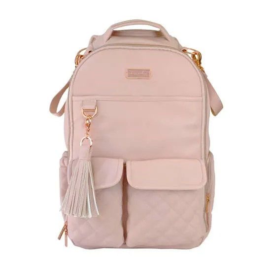 Itzy Ritzy® Boss Diaper Bag Backpack - Blush Crush