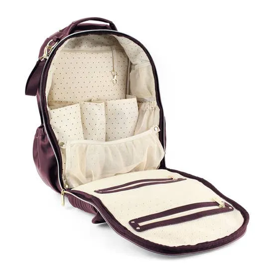 Itzy Ritzy® Boss Diaper Bag Backpack - Hello Merlot