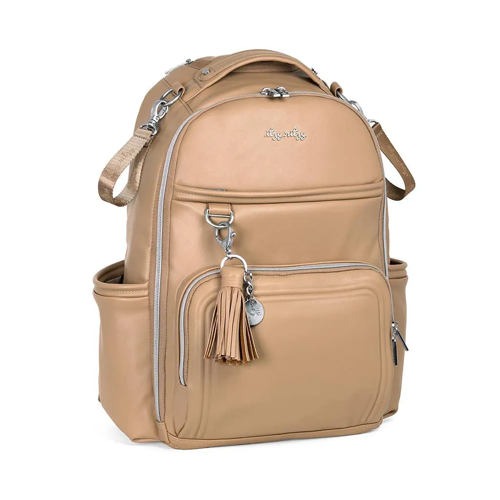 Itzy Ritzy -  Boss Plus™ Backpack Diaper Bag Chai Latte