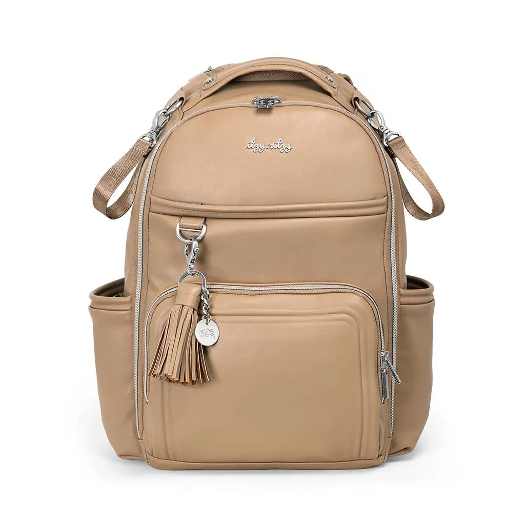 Itzy Ritzy -  Boss Plus™ Backpack Diaper Bag Chai Latte
