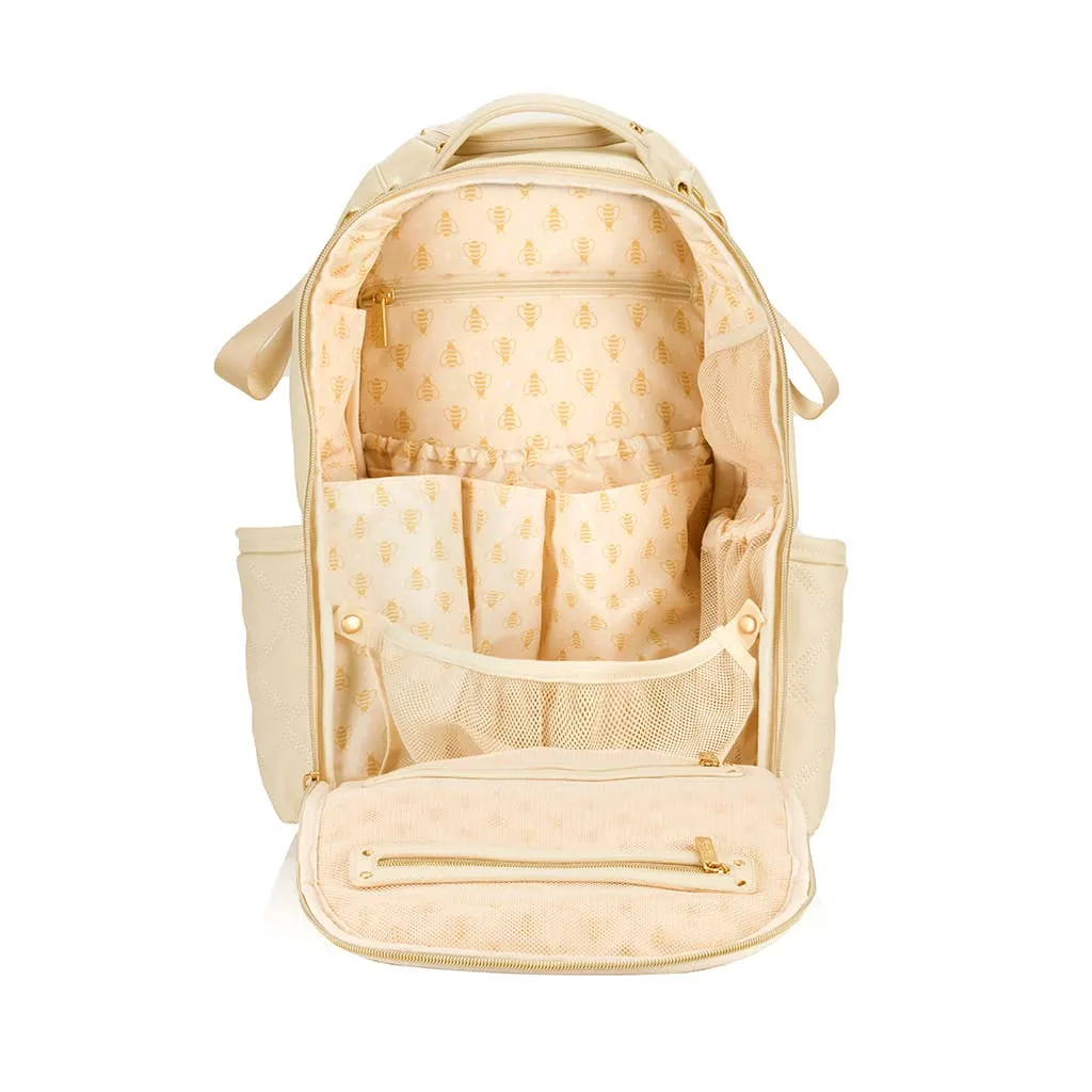 Itzy Ritzy -  Boss Plus™ Backpack Diaper Bag Milk and Honey