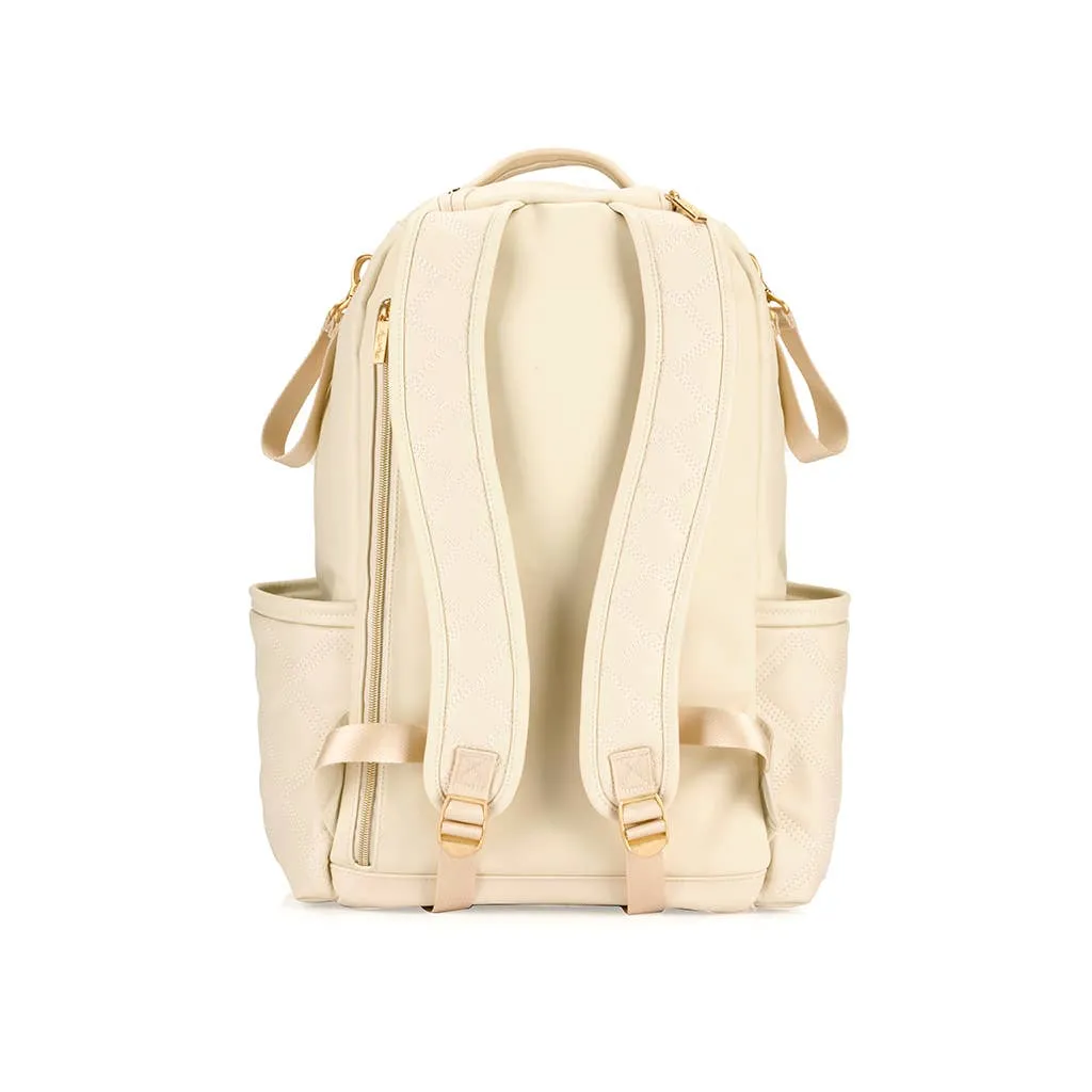 Itzy Ritzy -  Boss Plus™ Backpack Diaper Bag Milk and Honey