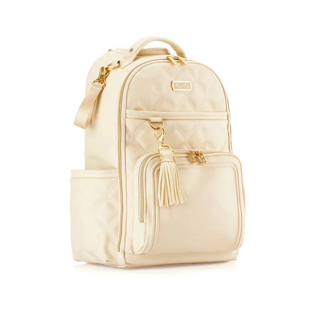 Itzy Ritzy -  Boss Plus™ Backpack Diaper Bag Milk and Honey