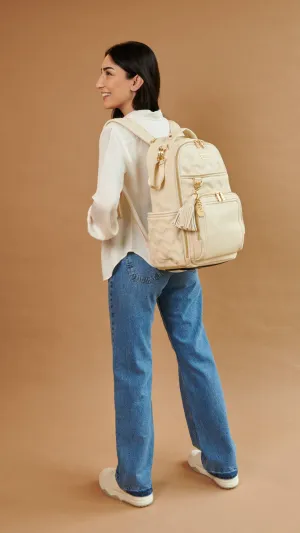 Itzy Ritzy -  Boss Plus™ Backpack Diaper Bag Milk and Honey