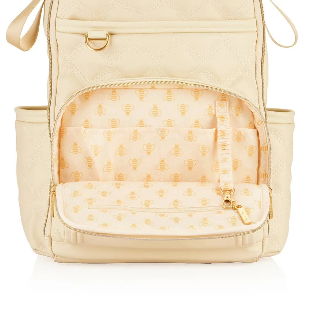 Itzy Ritzy -  Boss Plus™ Backpack Diaper Bag Milk and Honey