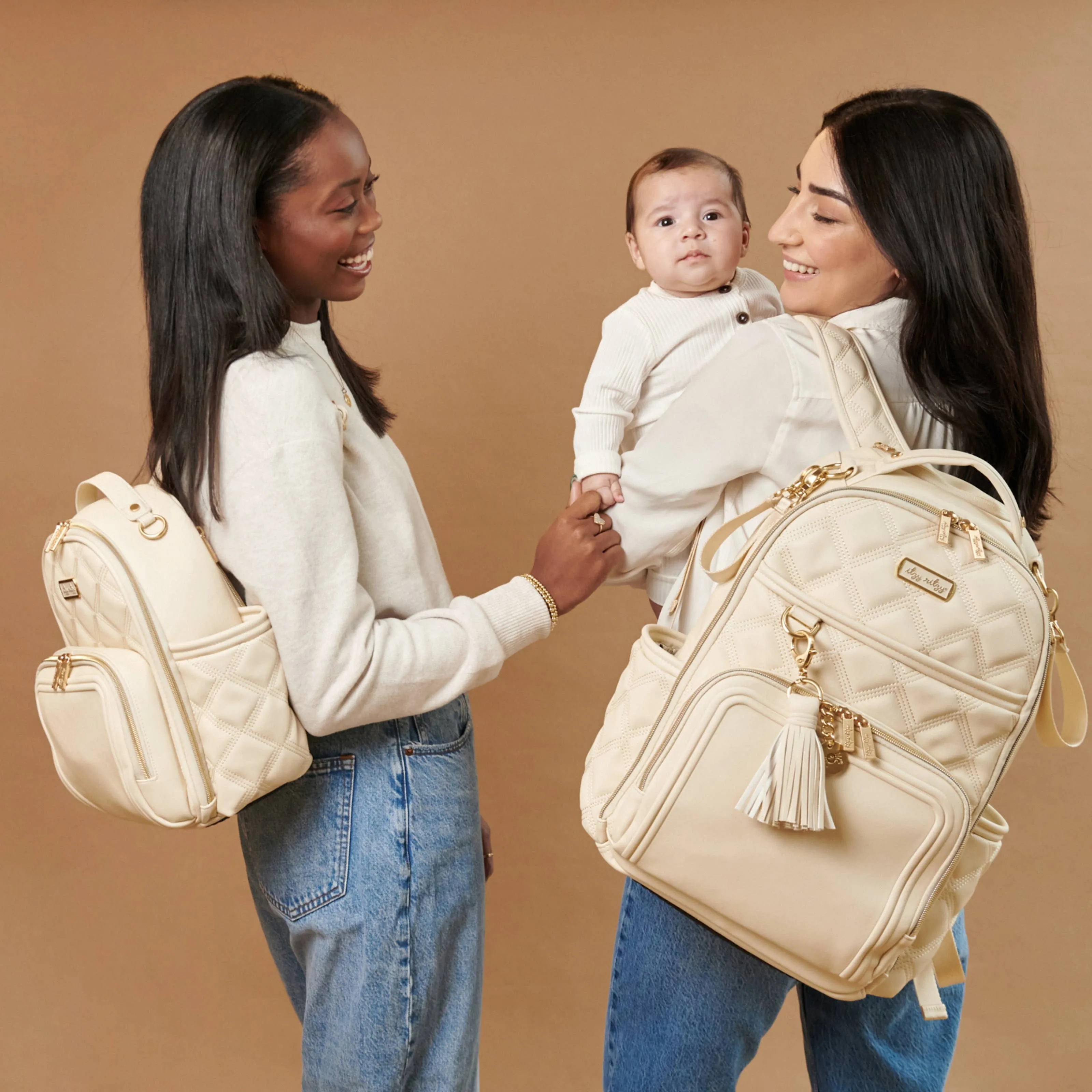 Itzy Ritzy -  Itzy Mini Plus™ Diaper Bag Backpack Milk & Honey