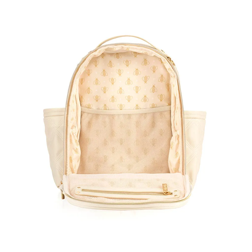 Itzy Ritzy -  Itzy Mini Plus™ Diaper Bag Backpack Milk & Honey