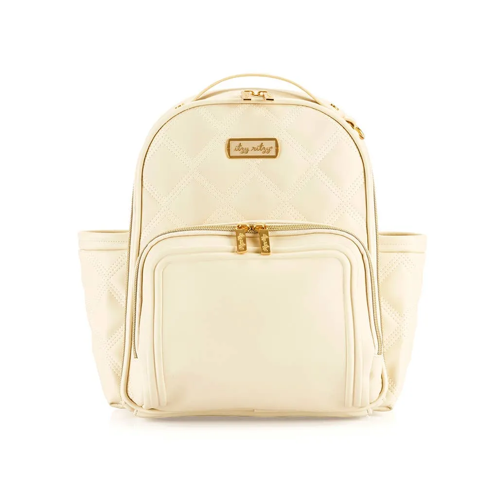 Itzy Ritzy -  Itzy Mini Plus™ Diaper Bag Backpack Milk & Honey