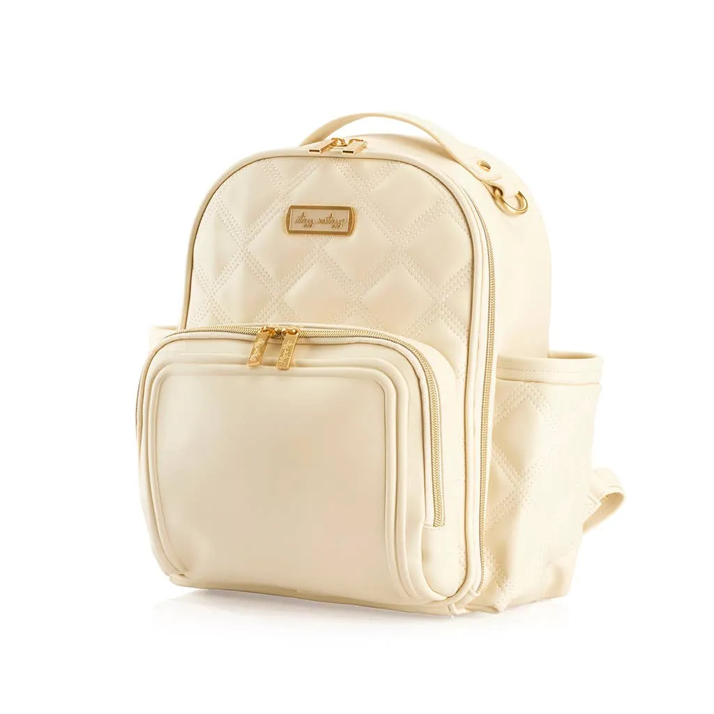 Itzy Ritzy -  Itzy Mini Plus™ Diaper Bag Backpack Milk & Honey