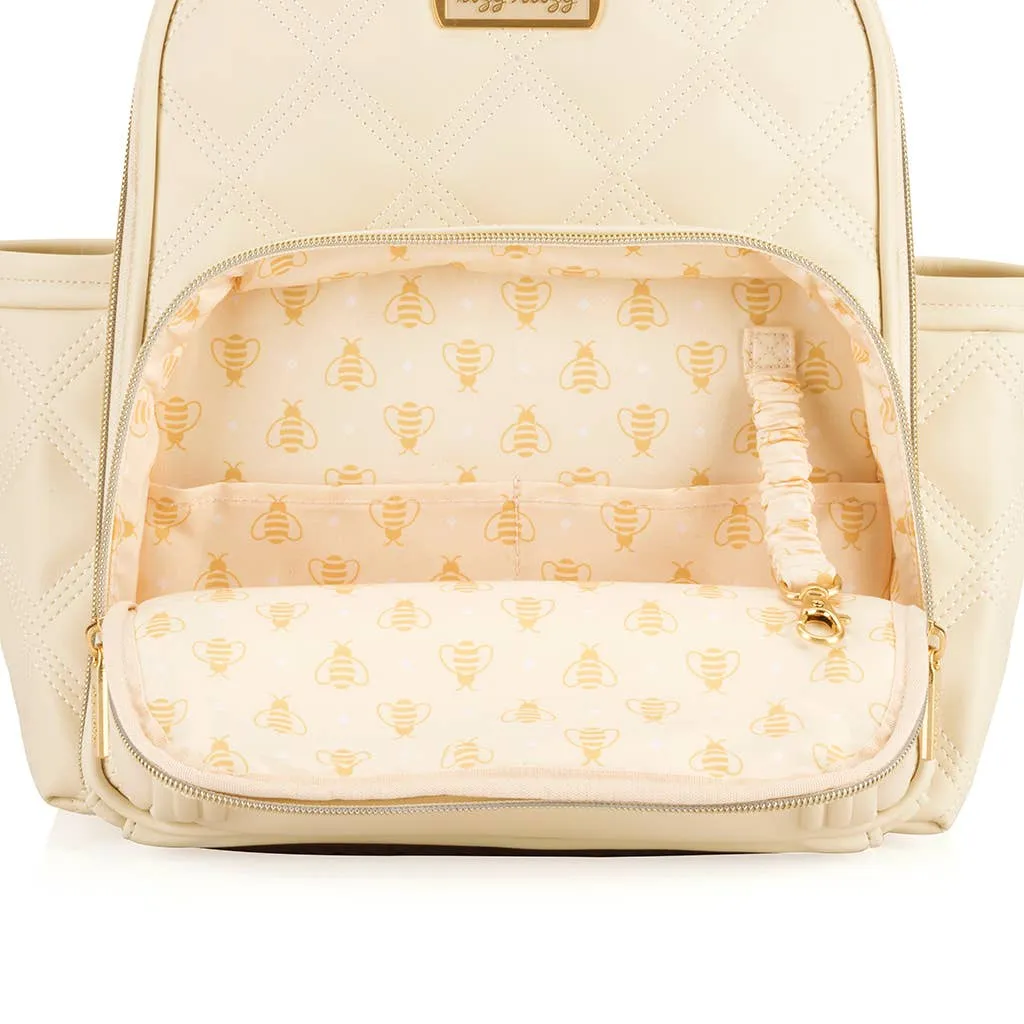 Itzy Ritzy -  Itzy Mini Plus™ Diaper Bag Backpack Milk & Honey