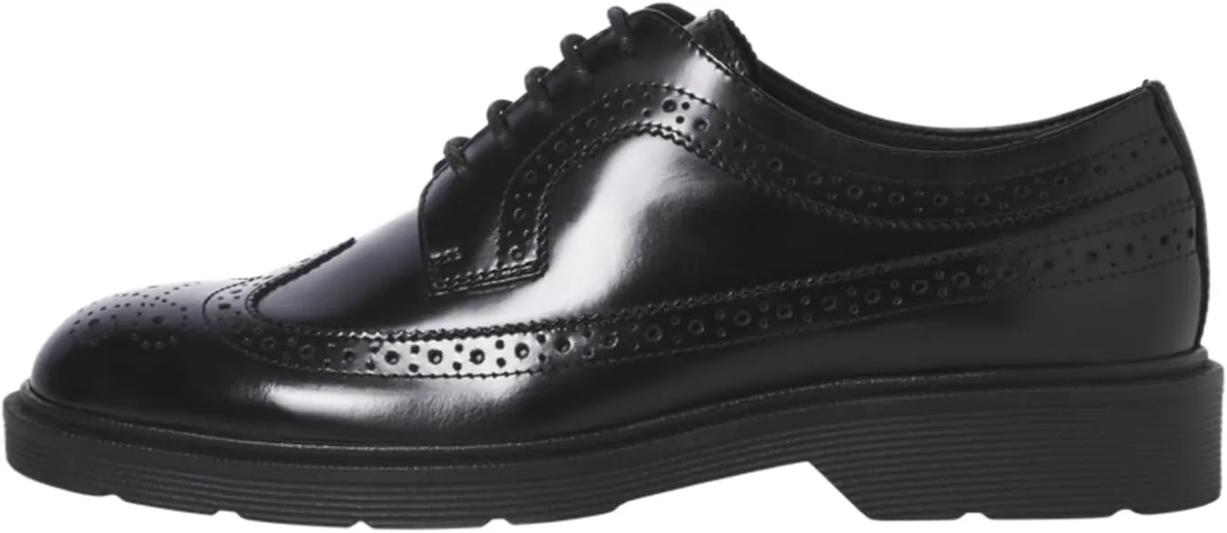 JACK & JONES Men's Smart Casual Jfwdax Leather Brogue Styd
